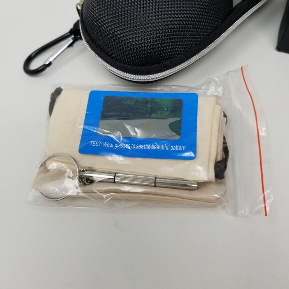 Oversized Sunglasses for Women Polarized UV Protect Classic Red Frame Lenses - Picture 3 of 8